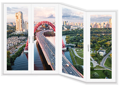 Балкон Сапог - Теплое остекление