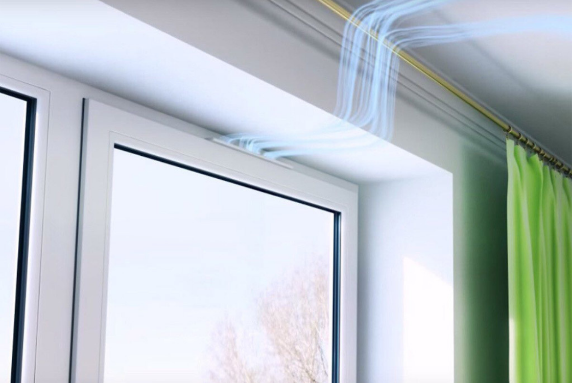 Микропроветривание в ПВХ окнах фото 1