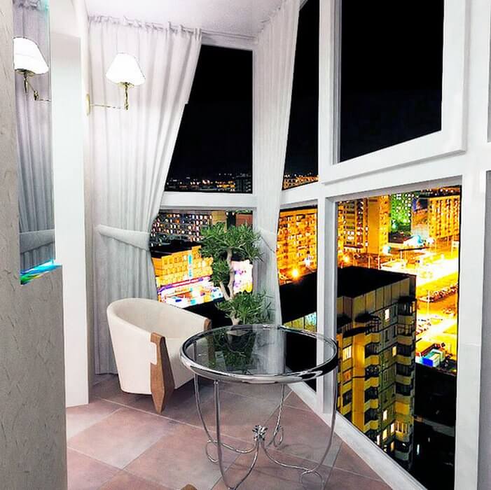 Остекленение балконов REHAU фото