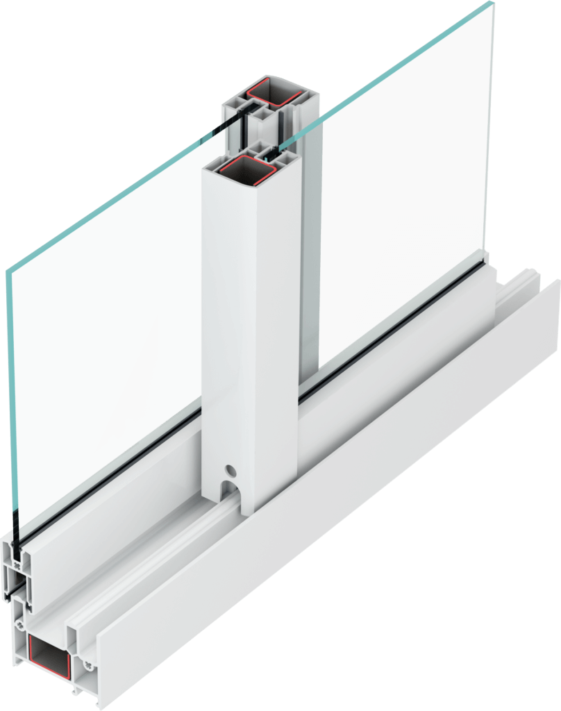 Остекленение балконов пластиковыми окнами REHAU фото