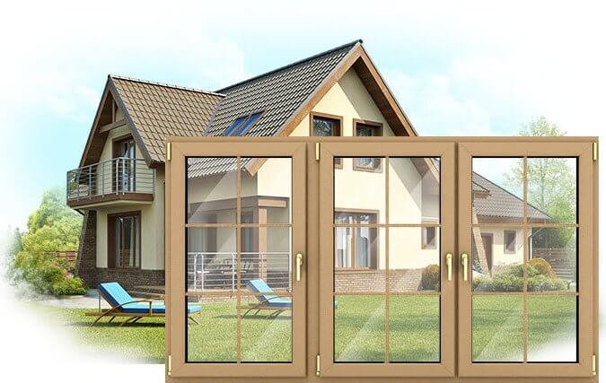 Пример остекления коттеджа