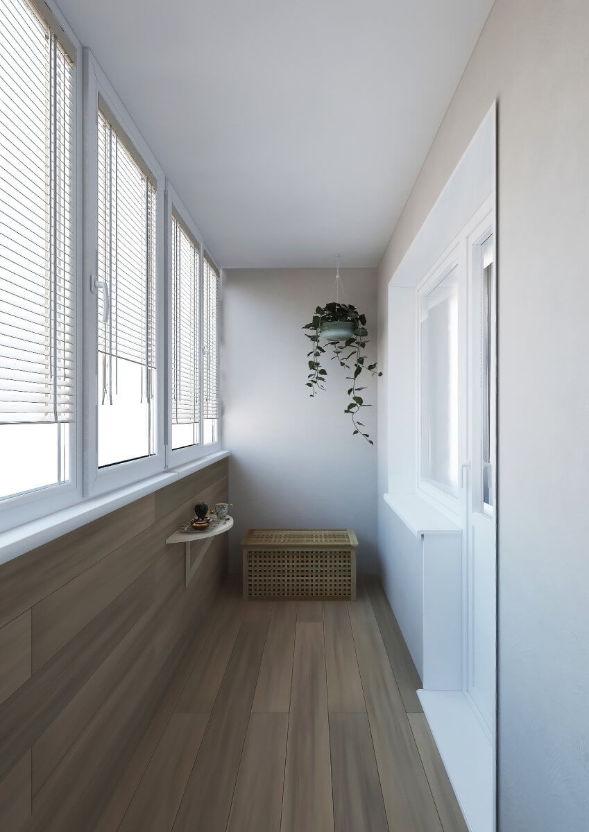 Отделка балконов и лоджий фото