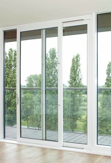 Раздвижные двери REHAU фото