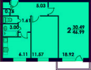 Планировка - 2 фото - Умные Окна