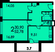 Планировка - 2 фото - Умные Окна