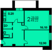 Планировка - 2 фото - Умные Окна