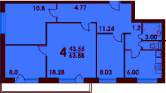 Планировка - 4 фото - Умные Окна