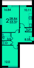 Планировка - 2 фото - Умные Окна