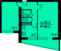 Планировка - 2 фото - Умные Окна