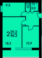 Планировка - 2 фото - Умные Окна