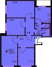 Планировка - 4 фото - Умные Окна