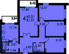 Планировка - 4 фото - Умные Окна