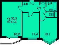 Планировка - 2 фото - Умные Окна